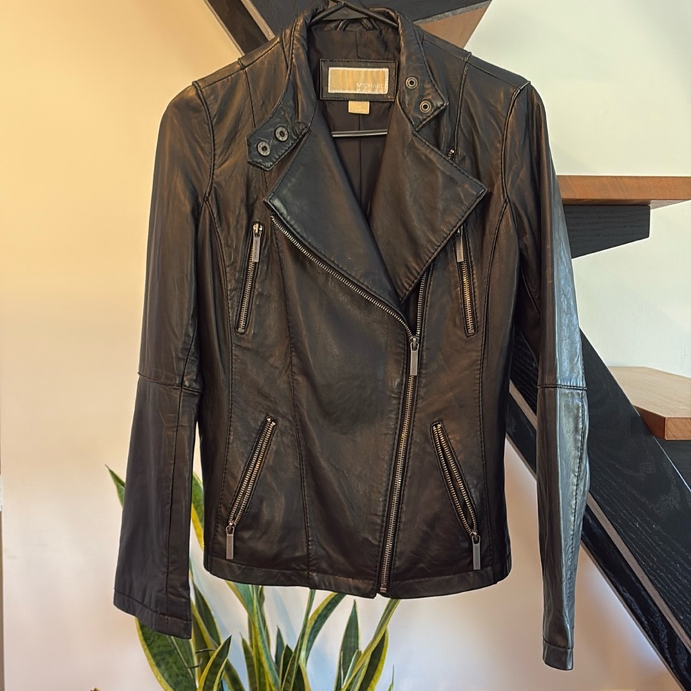 ‼️SOLD‼️Michael Michael Kors Leather Jacket